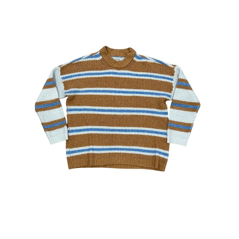 American Eagle  Striped Pull Over Sweater‎ Sz S